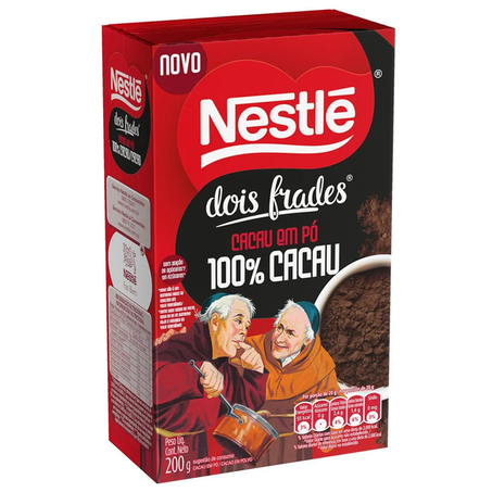 CHOCOLATE EM PÓ NESTLÉ 100% CACAU 200G