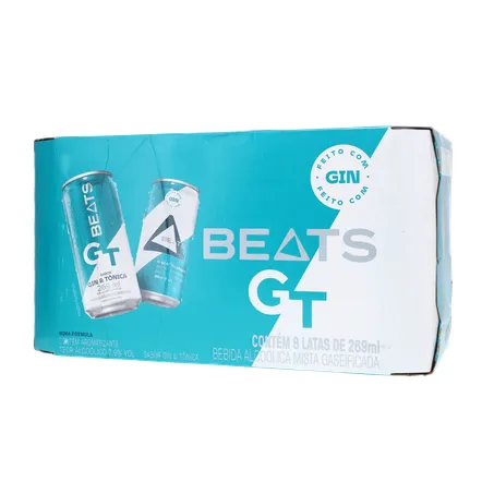 Bebida Mista Alcoólica Skol Beats Gt Gin & Tônica Lata 269ml 360-2