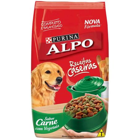 Ração Alpo Adulto Carne Com Vegetais 18kg 
 