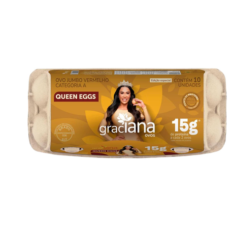 Ovos Vermelhos Marutani Com 10 Ovos - Queen Eggs