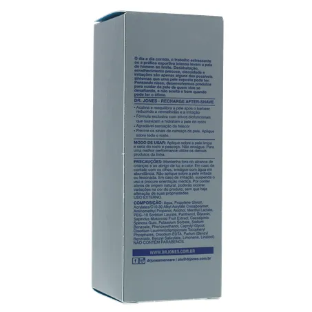 Gel Pós-Barba Dr. Jones Energizante Caixa 75ml 360-16