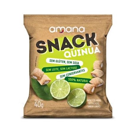 SNACK RECHEADO DE LIMAO - AMANA