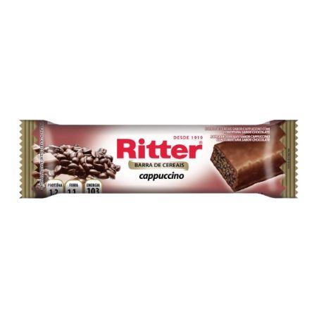 Barra cereal ritter capuccino 25g