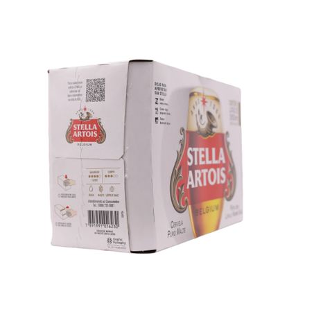 Cerveja stella artois 350ml c/8 und 360-50
