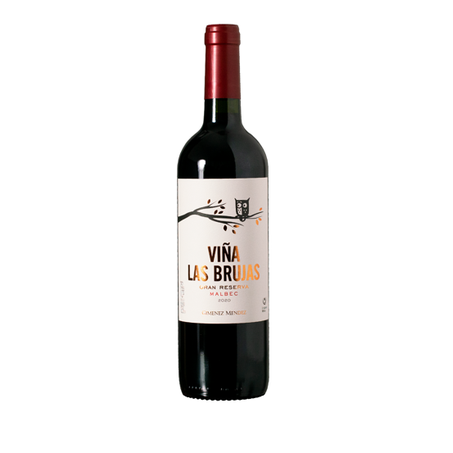 Vinho tinto malbec las brujas gran reserva gimenez mendes 750ml