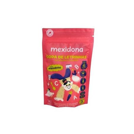 Sopa Letrinhas com Legumes e Frango Mexidona 90g