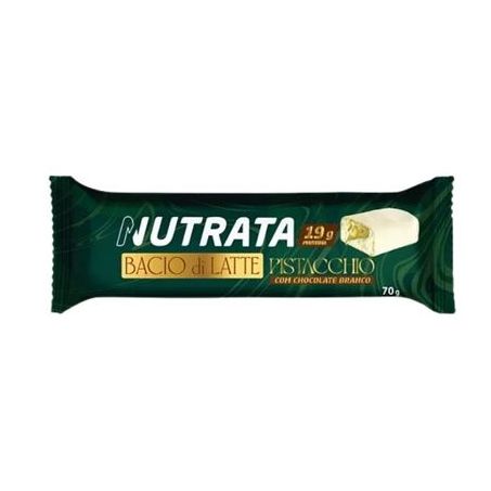 BARRA DE PROTEÍNA NUTRATA BACIO LATTE PISTACHE 70G