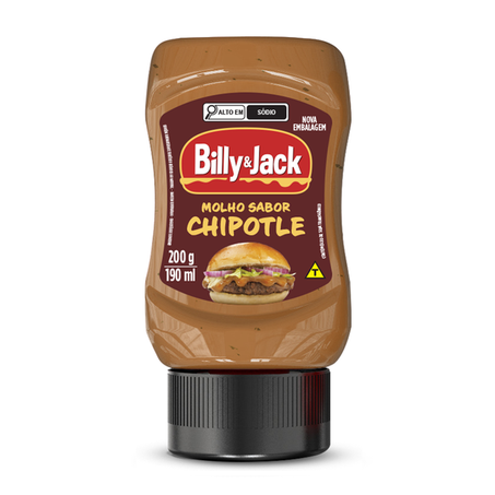 MOLHO BILLY&JACK SABOR CHIPOTLE 200G