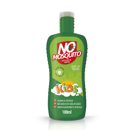 REPELENTE NO MOSQUITO KIDS LIVRE DE ALCOOL 100ML