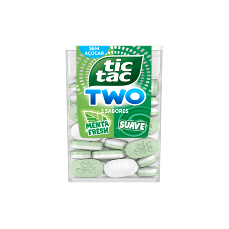 Pastilha Tic Tac 38g Sem Acucar Menta Flesh