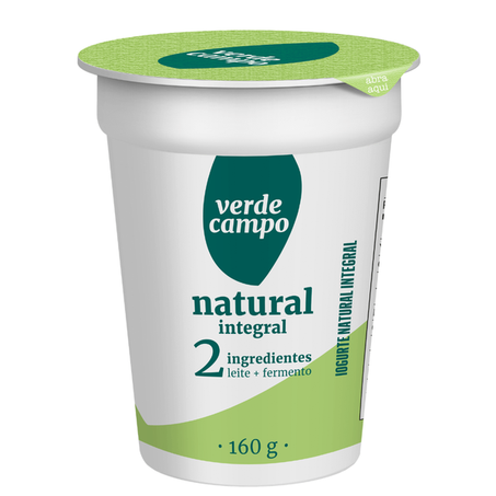 Iogurte Integral Natural 160g