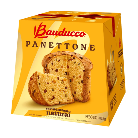 Panettone Bauducco Tradicional Caixa 400gr