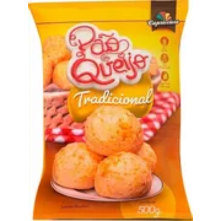 Pao de queijo capricciosa cong 400g tradicional