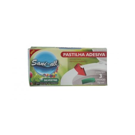Desodorizador Pedra Sani All Ades.silvestr C/3 30GR