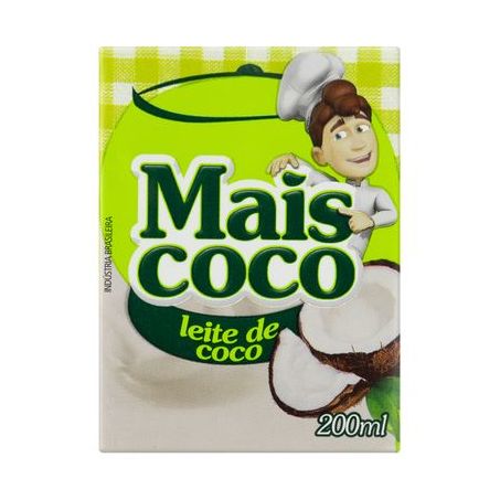 Leite coco maiscoco 200ml