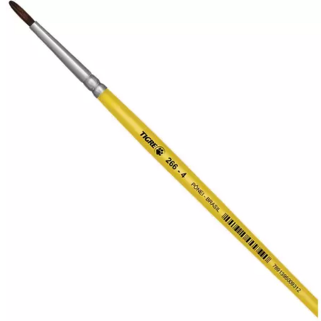 Pincel escolar tigre 266 n04 un