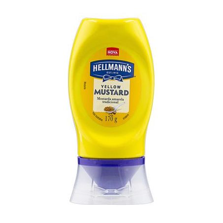 HELLMANNS MOLHO DE MOSTARDA 170G