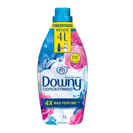 Amaciante de Roupa Concentrado Downy Brisa de Verão  Frasco 1lt