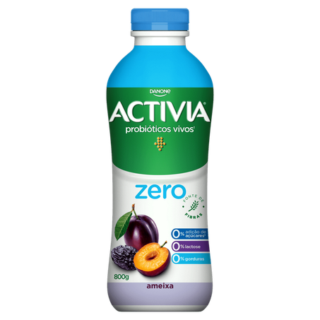 Activia fermentado zero ameixa 800gr*