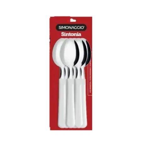 SIMONAGGIO COLHERES DE MESA SINTONIA 1301 BRANCO  