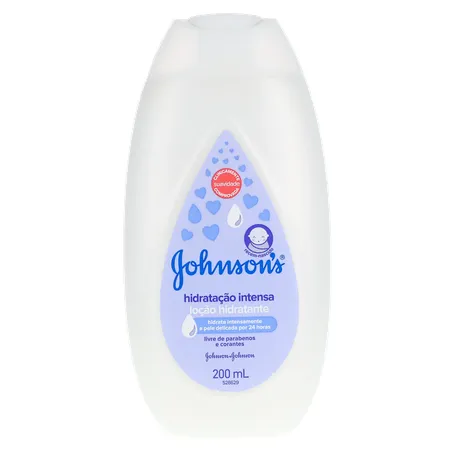 Loção Hidratante Johnson's Baby Hidratação Intensa Squeeze 200ml