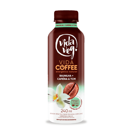BEBIDA VIDA VEG COFFEE BAUNILHA 240ml