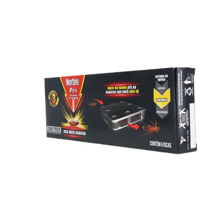 Inseticida Mortein Pro Rodox Isca Mata Baratas 6UN 360-5
