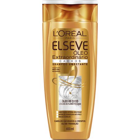 Shampoo elseve 400ml oleo extraord cachos un