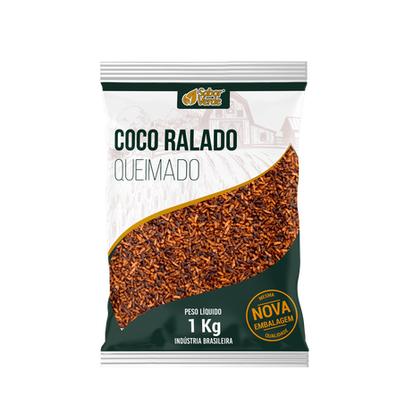 COCO RALADO MEDIO QUEIMADO  1 KG