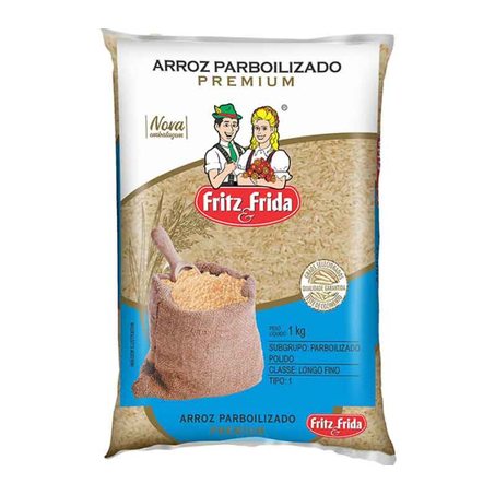 ARROZ FRITZ&FRIDA PARBOILIZADO TP1 1KG