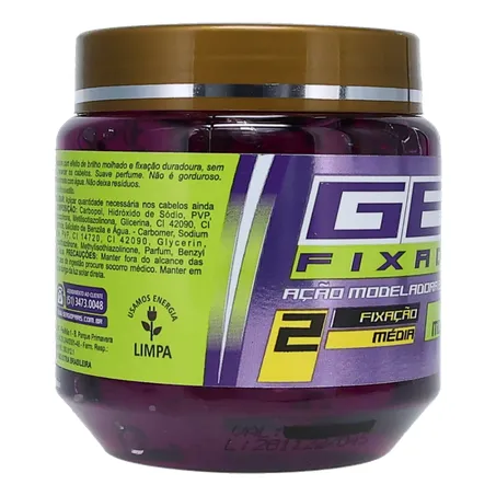 Gel fixador sergio paris brilho m.media 360-30