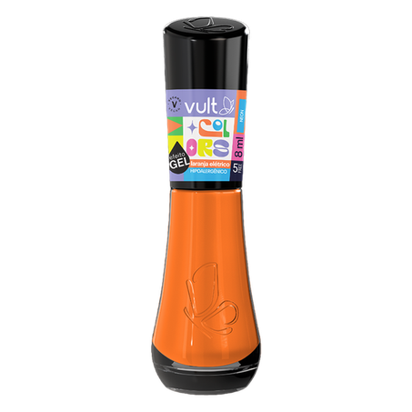 ESMALTE VULT 8ML LARANJA ELETR