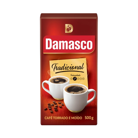 Café damasco clássico a vácuo 500g