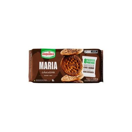 BISCOITO ORQUIDEA MARIA CHOC.320G