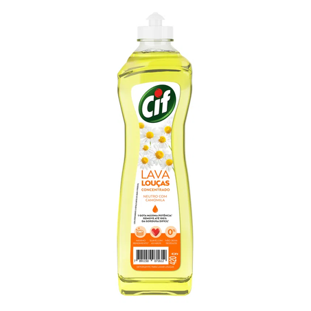 DETERG CIF CONCENTRADO 420G NEUTRO/CAMOM