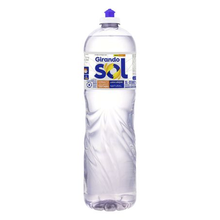 DETERGENTE LÍQUIDO NATURAL GIRANDO SOL 1L