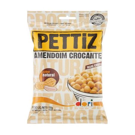 Amendoim crocante pettis natural dori am