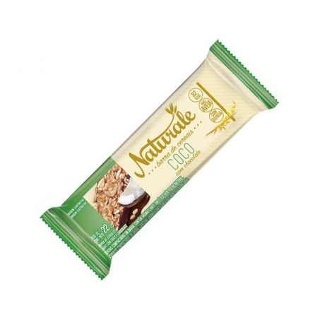 Barra de Cereal Naturale Coco E Chocolate 3 Un Embalagem 66g