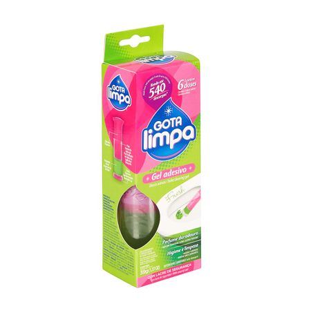 GOTA LIMPA GEL ADESIVO FRESH 7 DOSES 41 G         
