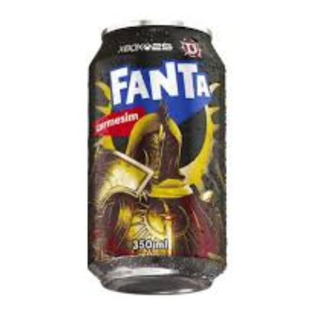 Refrigerante lata 350ml fanta xbox carmesim un