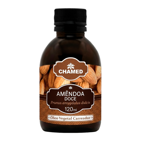 OLEO ESSENCIAL AMENDOA DOCE 120ML CHAMED