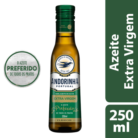 AZEITE OLIVA 250ML ANDORINHA EX VIRGEM