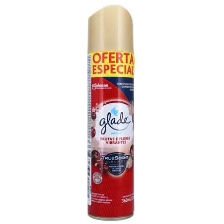 Desodorizador Aerossol Frutas e Flores Vibrantes Glade 360Ml 360-35