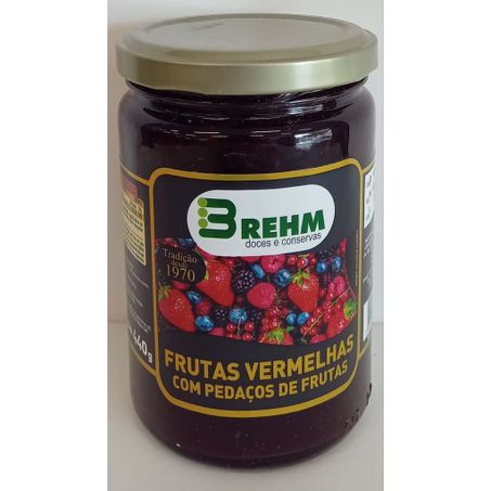 Geleia brehm frutas vermelhas vd 440g