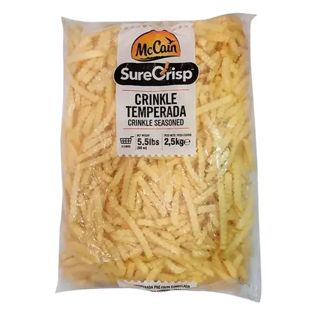 BATATA CRINKLE TEMPERADA 2,5K (096751)