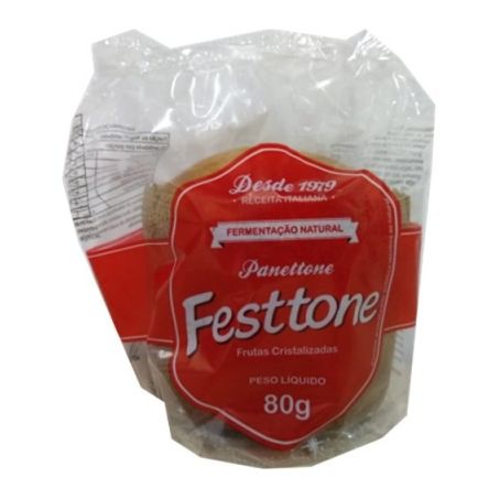 Panettone festtone mini frutas sache 80g