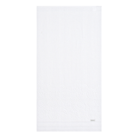 TOALHA ROSTO BUDDEMEYER BOTANIQUE EXTRA SOFT BRANCO REF.1011