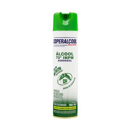ALCOOL COPERALCOOL 70º INPM BRISA ELCALIPTO 360ML