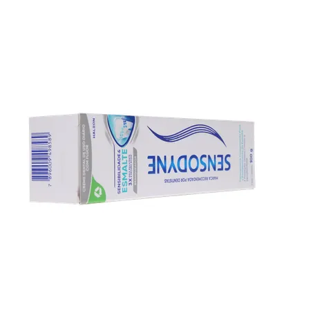 CREME DENTAL SENSODYNE BRANQUEADOR SENSIBILIDADE E ESMALTE 100G 360-13