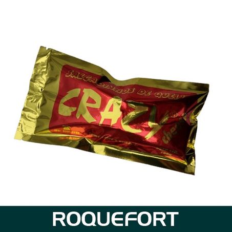 SALGADINHO CRAZY CHEESE ROQUEFORT 100G